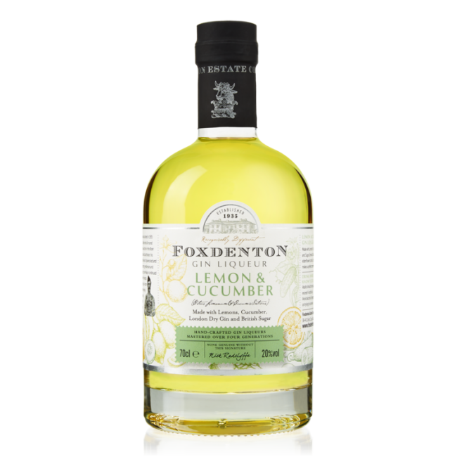 Foxdenton Lemon & Cucumber Gin Liqueur 70cl