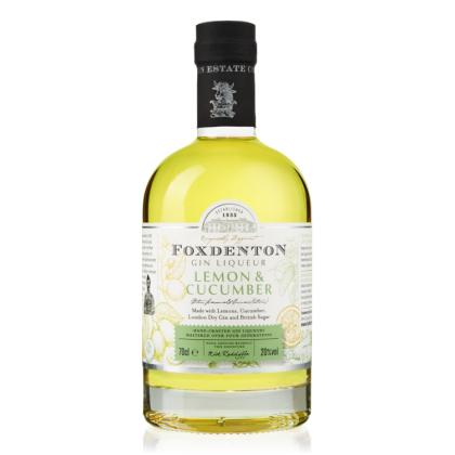Foxdenton Lemon & Cucumber Gin Liqueur 70cl